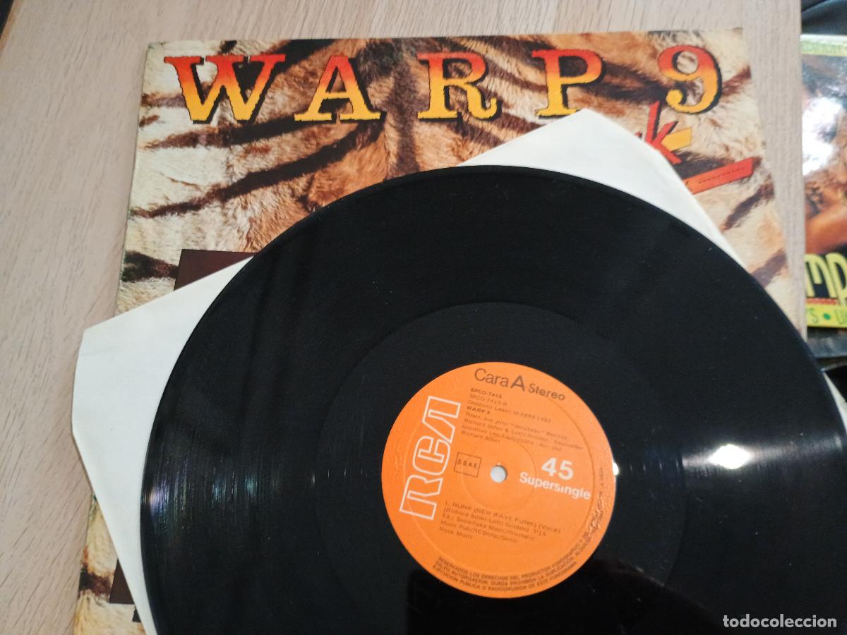 Discos de vinilo: warp 9 nunk 1982 ed espa&ntilde;ola - Foto 4