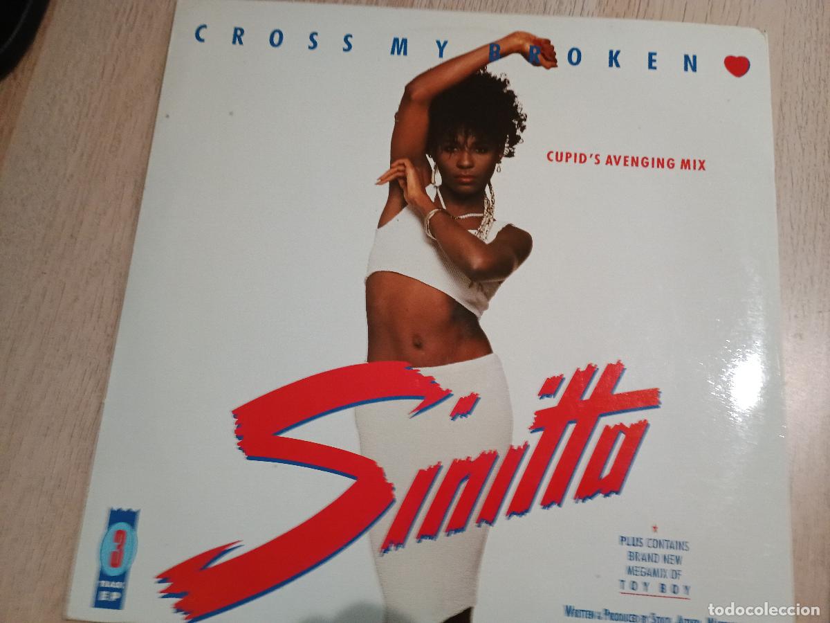 Discos de vinilo: Sinitta &lrm;&ndash; Cross My Broken Heart 1988 - Foto 4