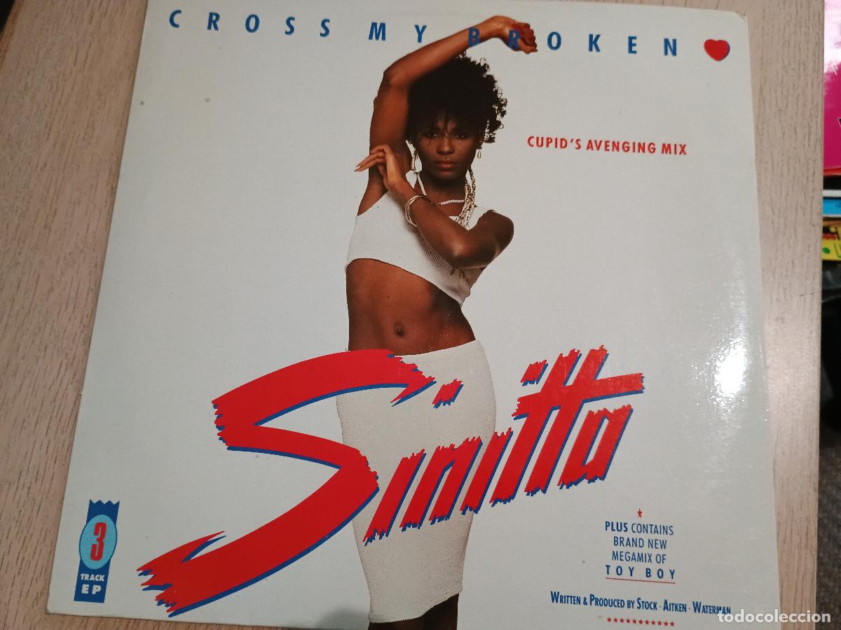 Discos de vinilo: Sinitta &lrm;&ndash; Cross My Broken Heart 1988 - Foto 1