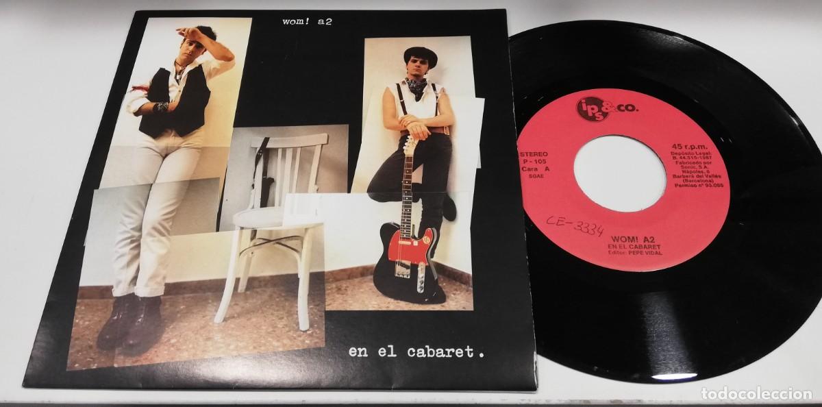 Discos de vinilo: SCO34 - wom! a2 - En El Cabaret (7&rdquo;) - Foto 1