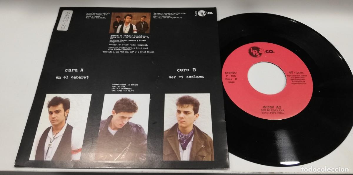 Discos de vinilo: SCO34 - wom! a2 - En El Cabaret (7&rdquo;) - Foto 2