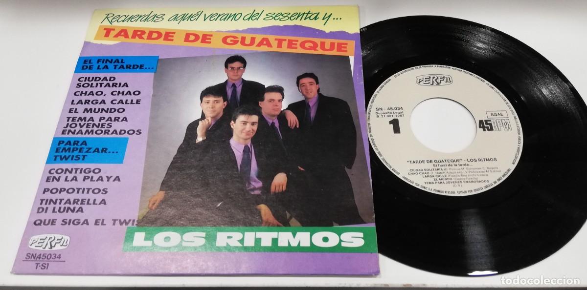 Discos de vinilo: SCO34 -Los Ritmos - Tarde de Guateque (7&rdquo;, Single) - Foto 1