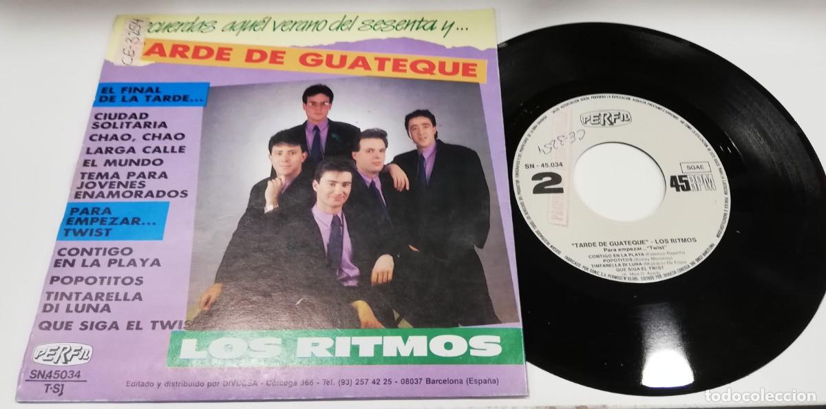 Discos de vinilo: SCO34 -Los Ritmos - Tarde de Guateque (7&rdquo;, Single) - Foto 2