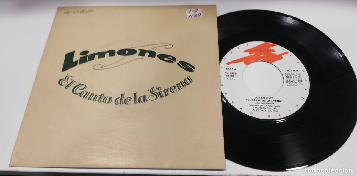 Discos de vinilo: SCO19-Limones- El Canto De La Sirena (7&rdquo;, Single) - Foto 1