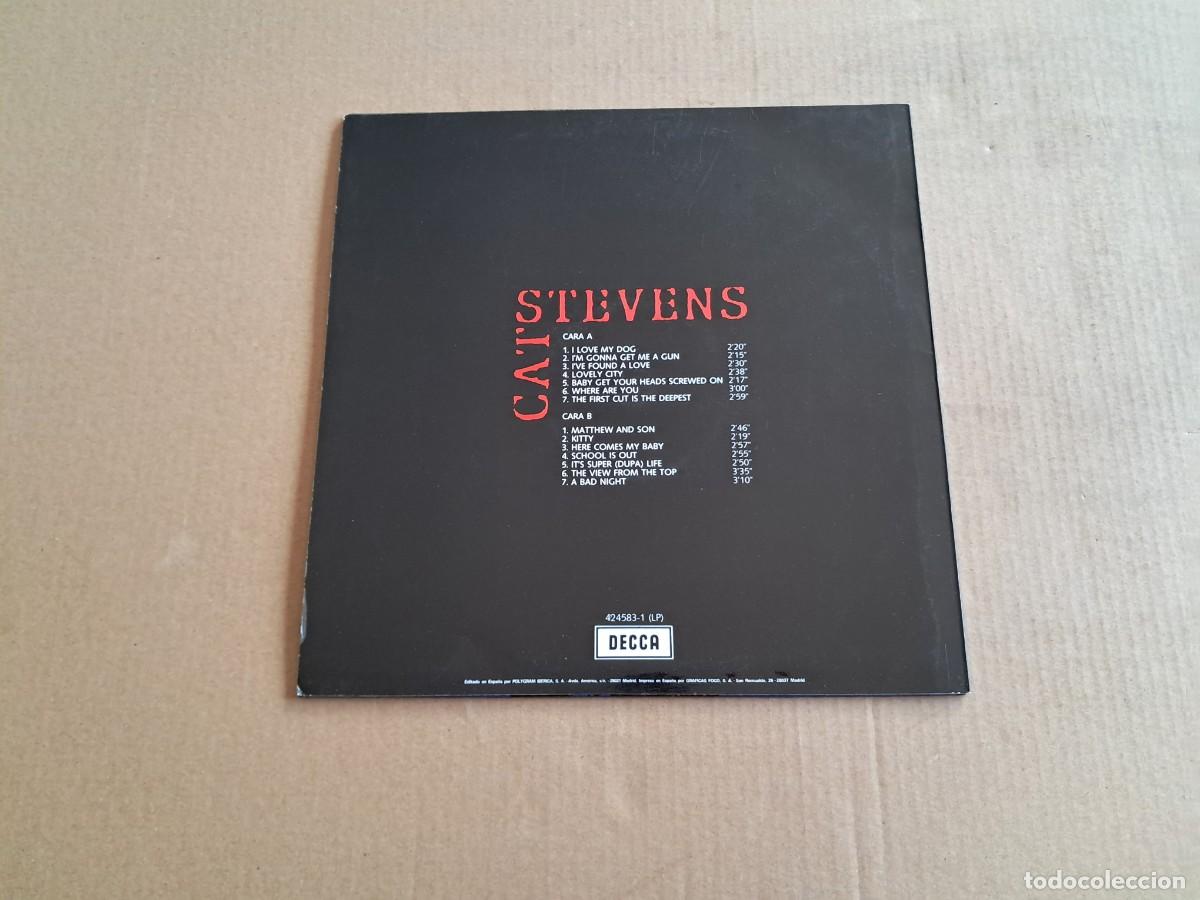 Discos de vinilo: CAT STEVENS - CAT STEVENS LP 1989 EDICION ESPA&Ntilde;OLA - Foto 5