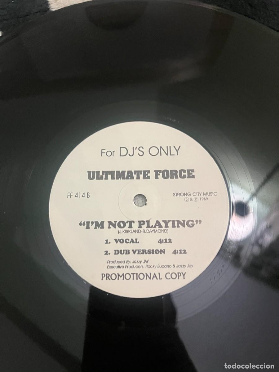 Discos de vinilo: Freddie Foxxx / Ultimate Force The Master / Im Not Playing - Foto 4