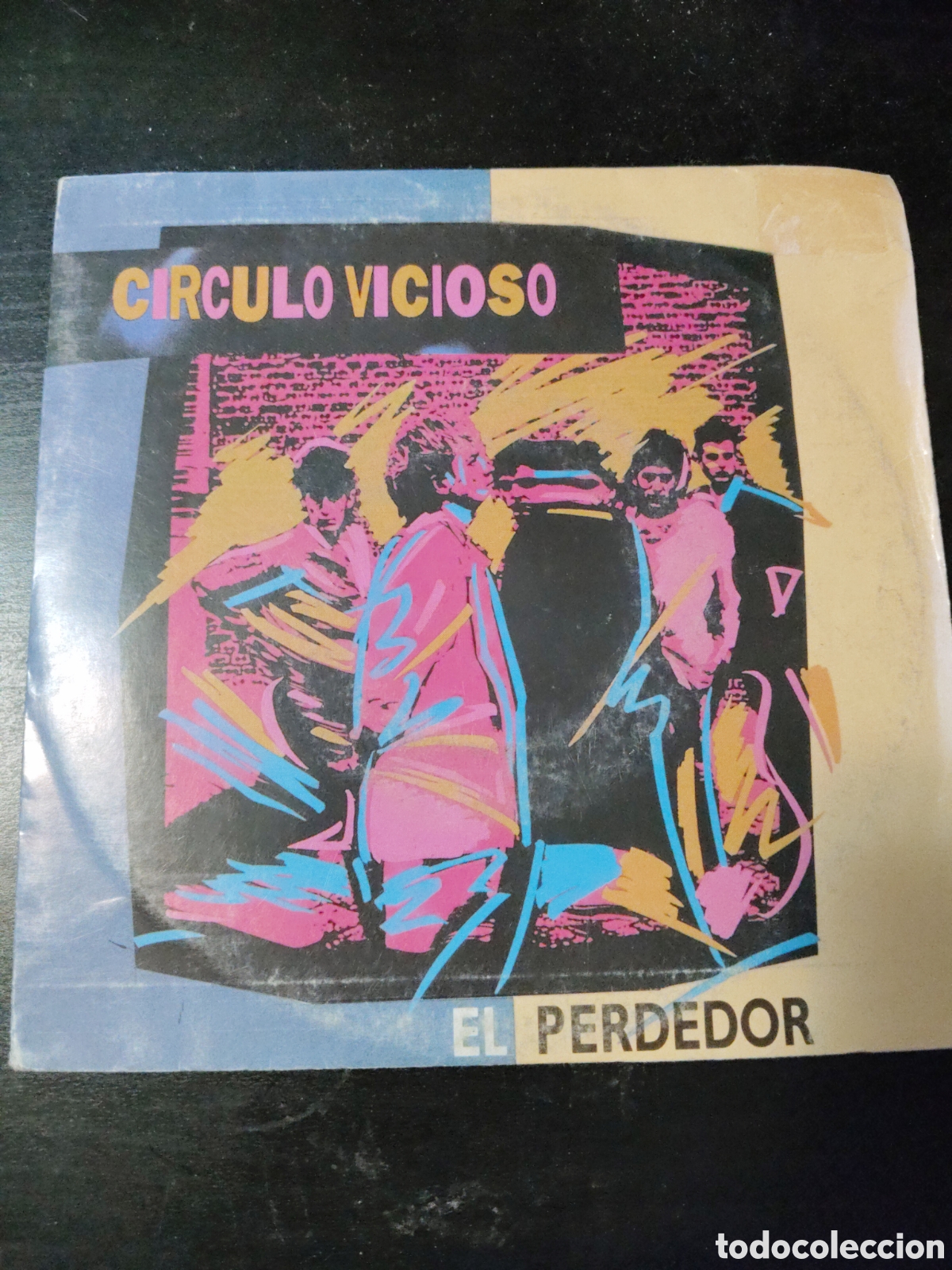 Discos de vinilo: Circulo Vicioso&nbsp;&ndash;&nbsp;El Perdedor Vinilo 7 promo 1987 Espa&ntilde;a - Foto 1