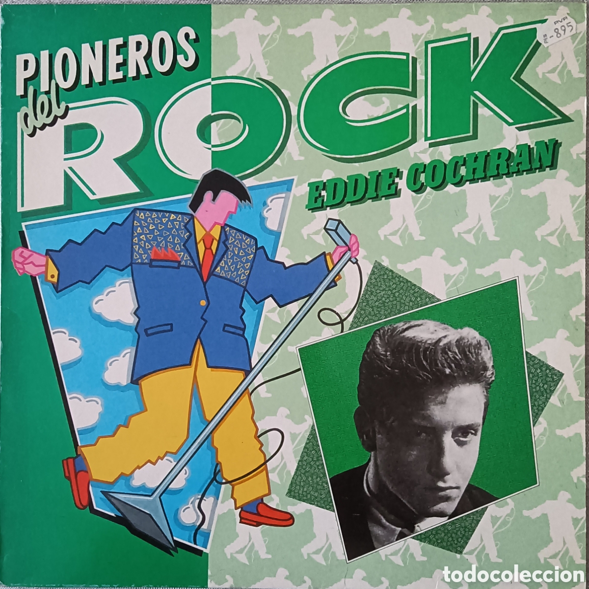 Discos de vinilo: Eddie Cochran - Pioneros del Rock - Foto 1