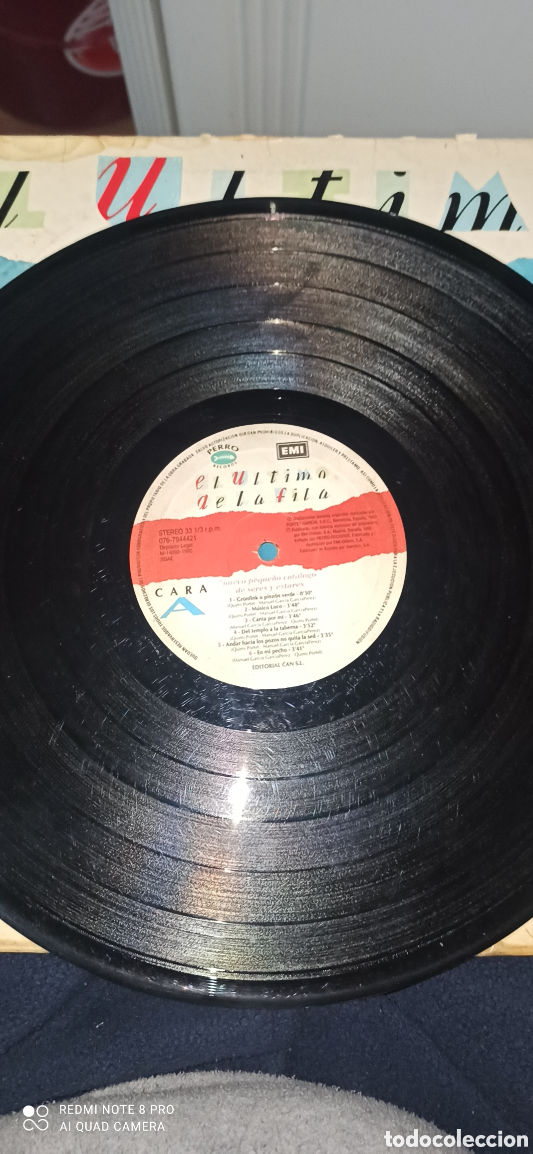 Discos de vinilo: LP - El &Uacute;ltimo De La Fila &ndash; - Foto 2