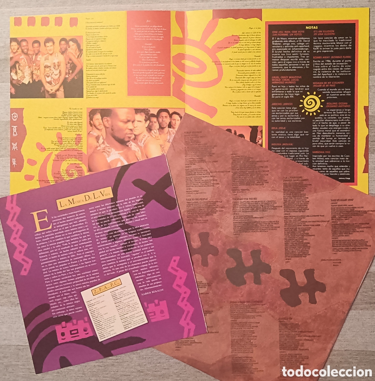 Discos de vinilo: Johnny Clegg and Savuka - Shadow man - Foto 3