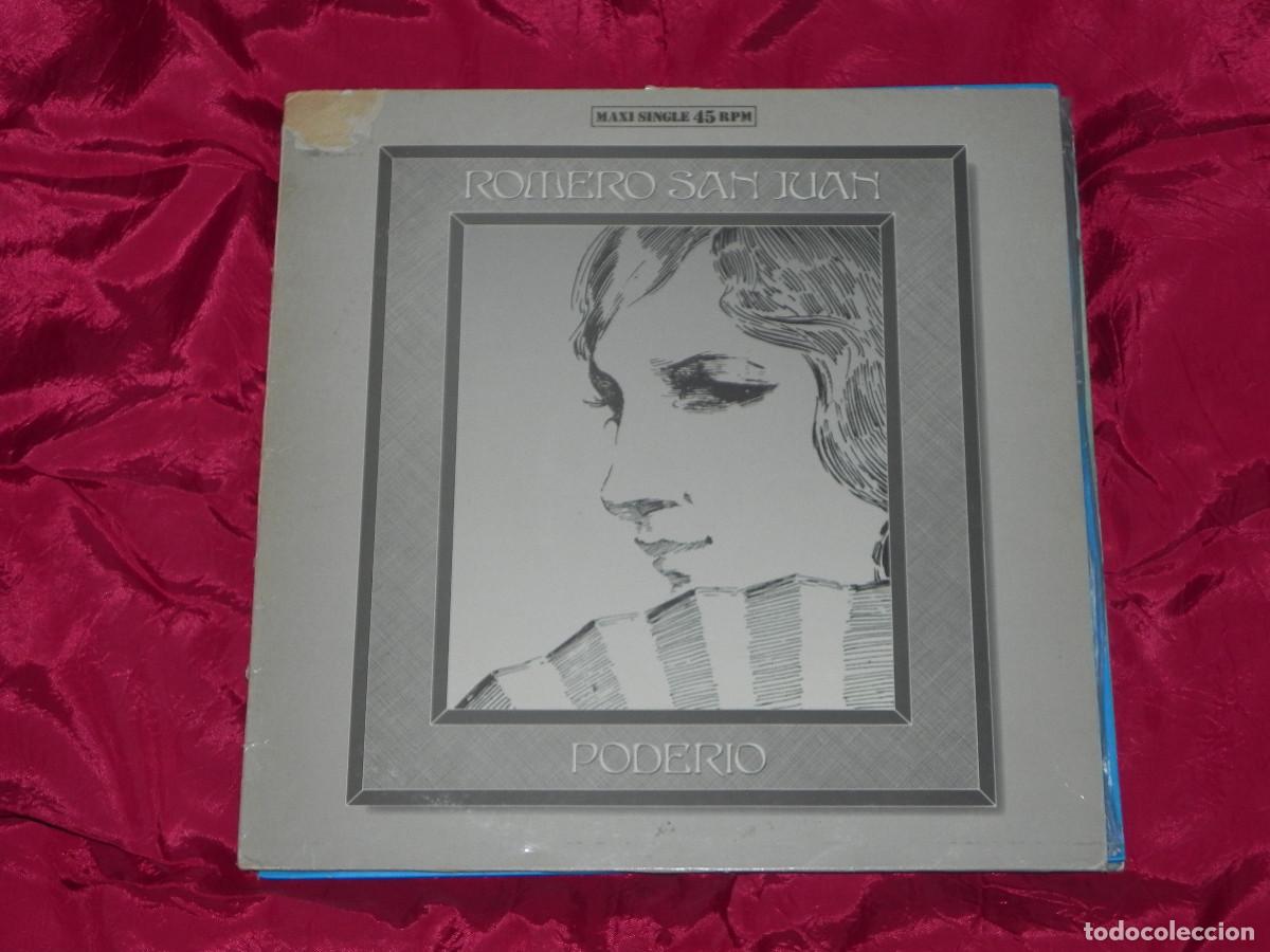 Discos de vinilo: Romero San Juan - Poder&iacute;o - EMI / ODEON. S.A. 1989 - Foto 1
