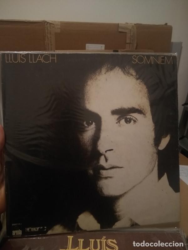 Discos de vinilo: LP Lluis Llach - Somniem (1979) - Foto 1