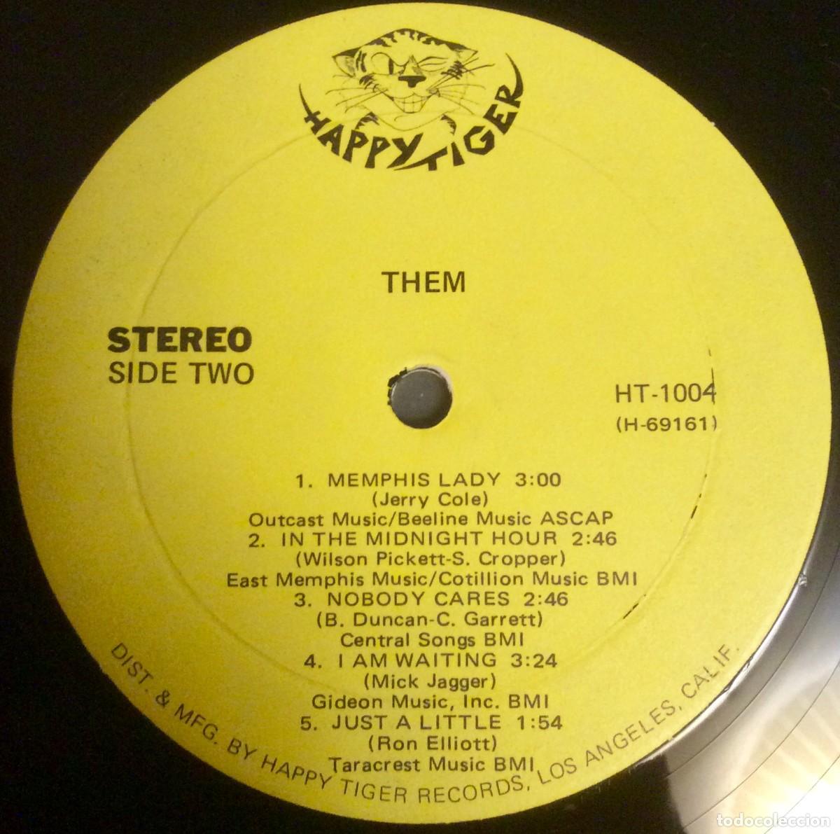 Discos de vinilo: THEM ///1969 USA (vg++/ex) - Foto 3