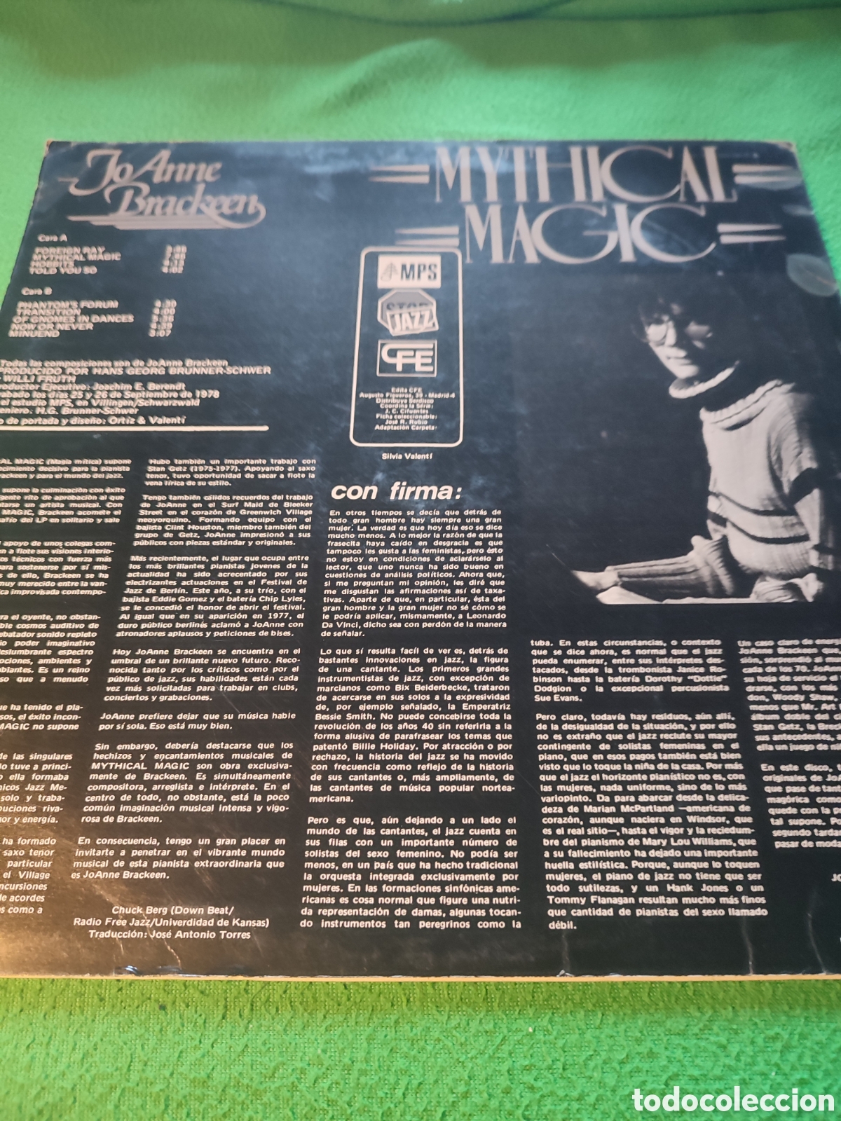 Discos de vinilo: Joanne Brackeen - Mythical Magic Lp - Foto 3