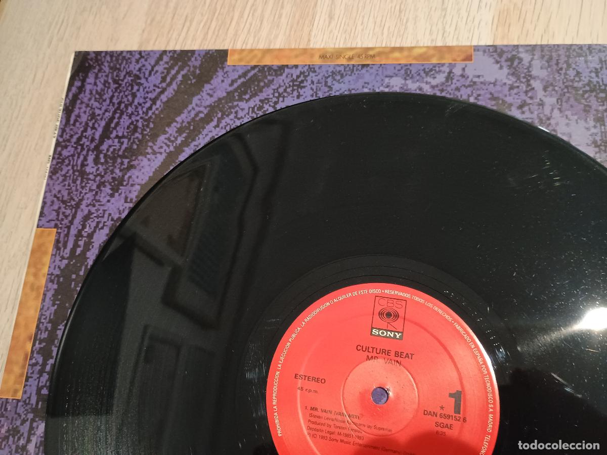 Discos de vinilo: Culture Beat &lrm;&ndash; Mr. Vain - Foto 2