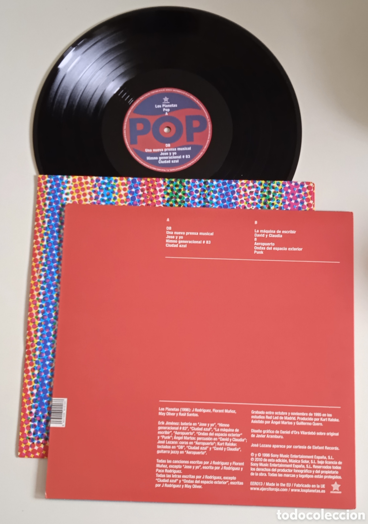 Discos de vinilo: Los Planetas Pop 2010 Lp - Foto 3