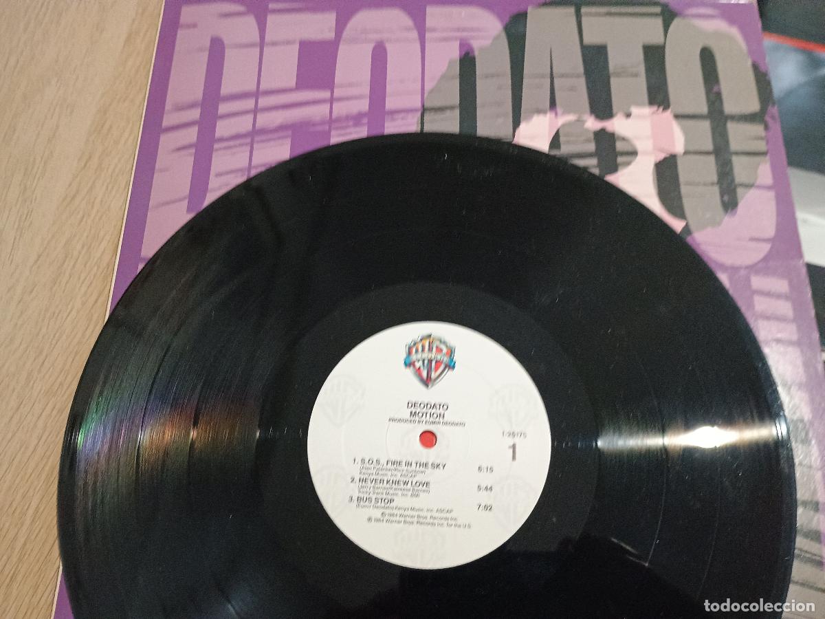 Discos de vinilo: Deodato &ndash; Motion, US 1984 Warner Bros. Records - Foto 2