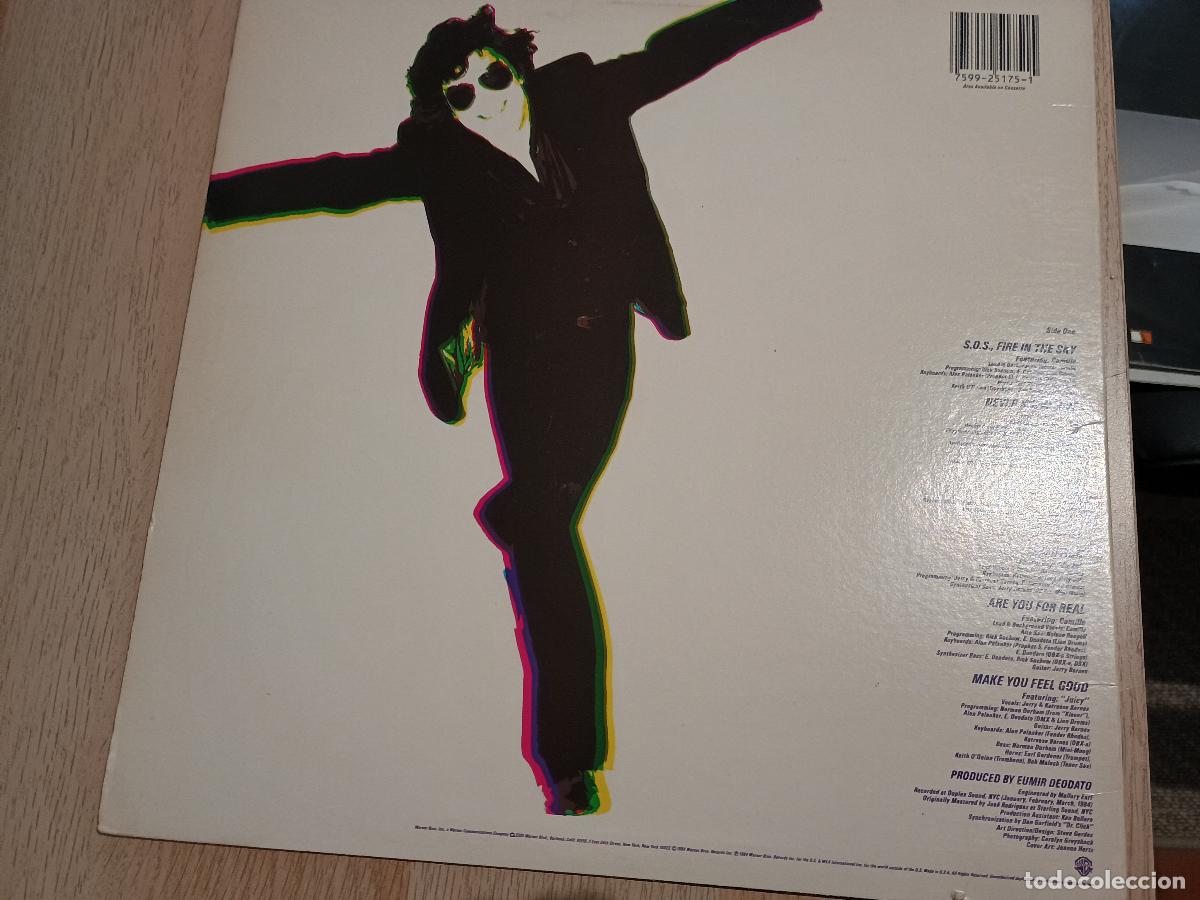 Discos de vinilo: Deodato &ndash; Motion, US 1984 Warner Bros. Records - Foto 4