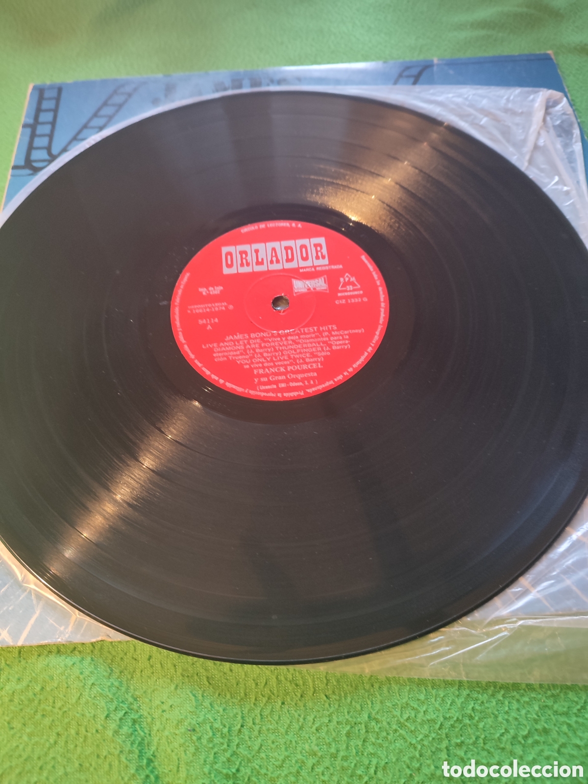 Discos de vinilo: Franck Pourcel - James Bonds Greatest hits - Foto 3