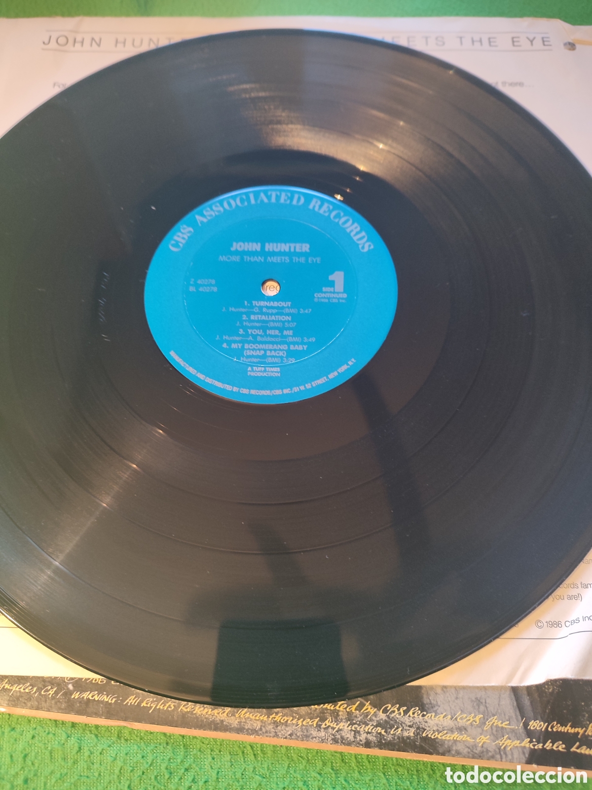 Discos de vinilo: John Hunter - More than meets the eye - Foto 3
