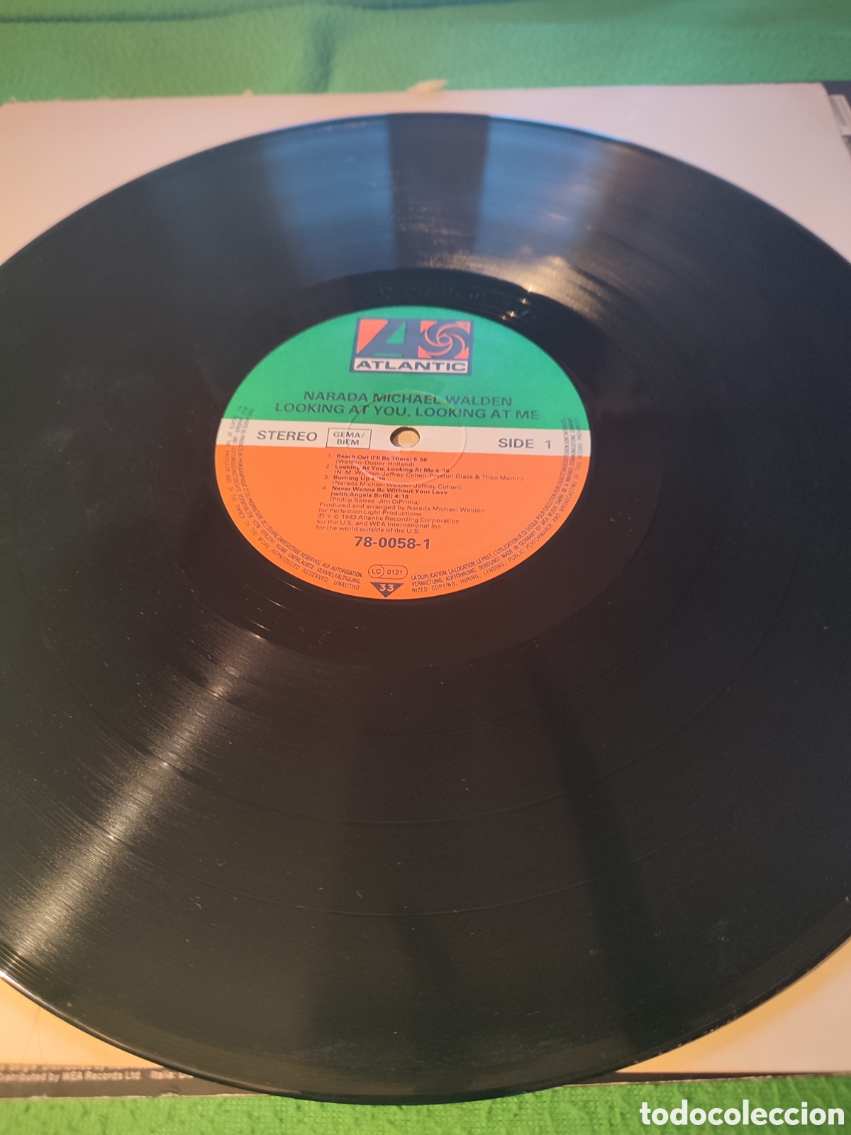 Discos de vinilo: Narada Michael Walden - Looking At you... - Foto 3