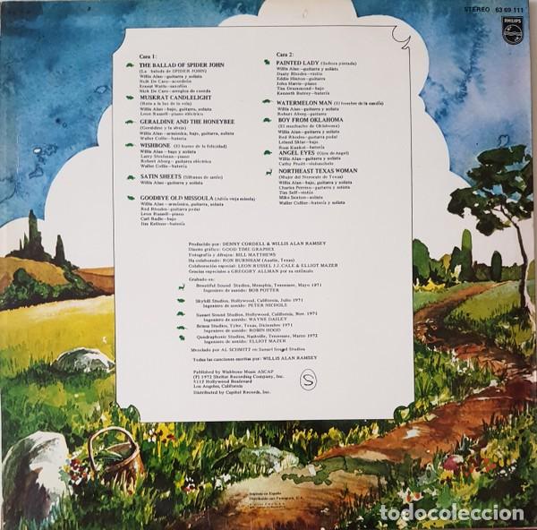 Discos de vinilo: Willis Alan Ramsey &ndash; Willis Alan Ramsey - Foto 2