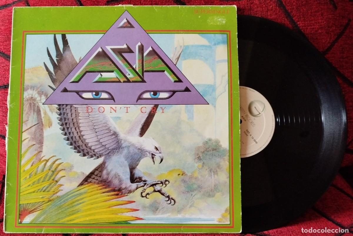Discos de vinilo: ASIA ** Dont Cry ** MAXI SINGLE VINILO 1983 - Foto 1
