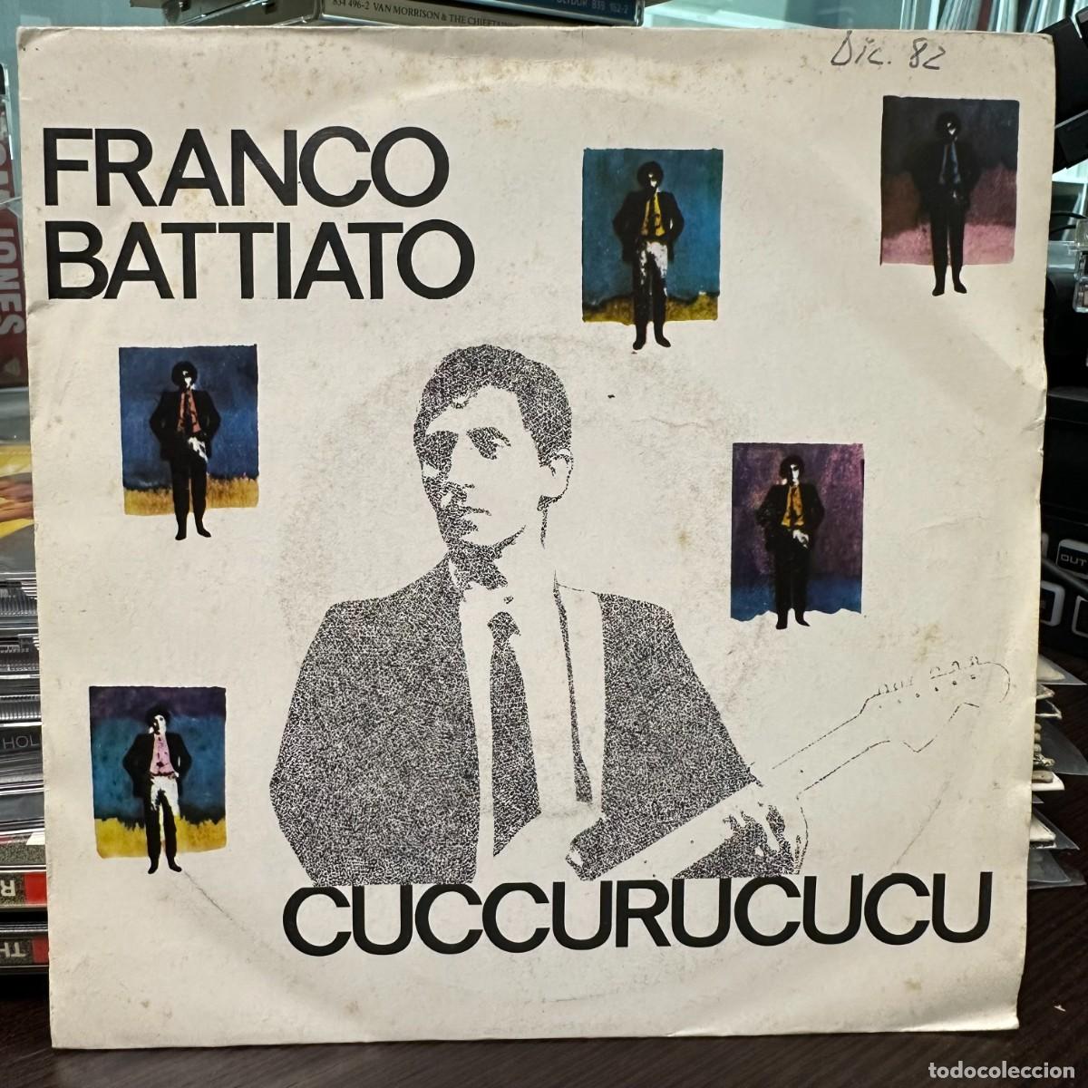 Discos de vinilo: Franco Battiato - Cuccurucucu (7&rdquo;, Single) - Foto 1