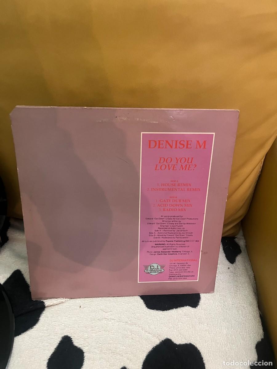 Discos de vinilo: Denise M Do You Love Me? - Foto 2