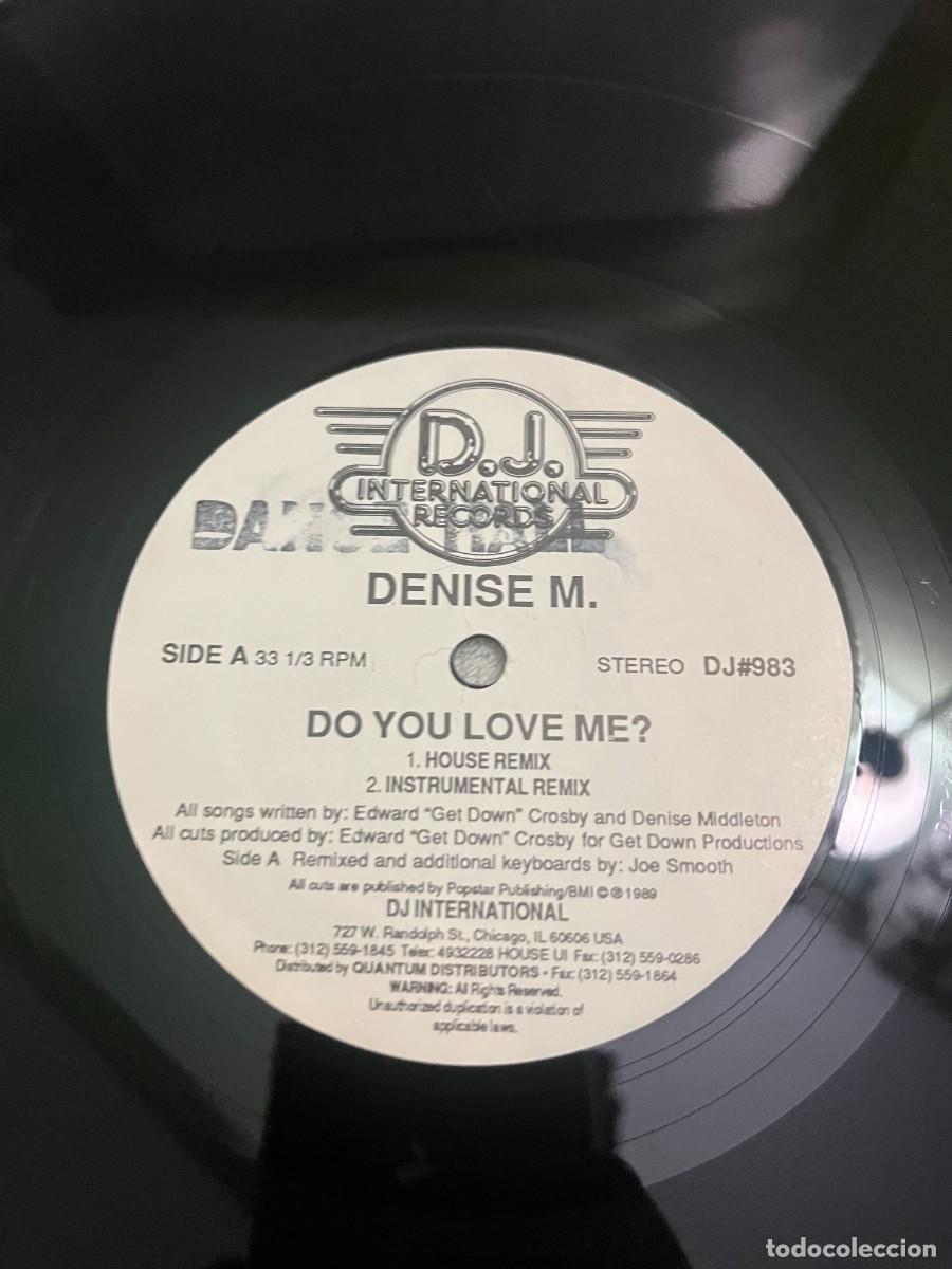 Discos de vinilo: Denise M Do You Love Me? - Foto 4