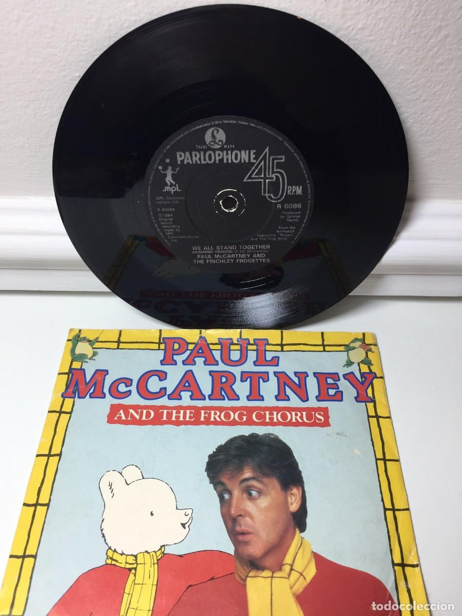 Discos de vinilo: Single Paul Mccartney & the Frog Chorus 1984 - Foto 2