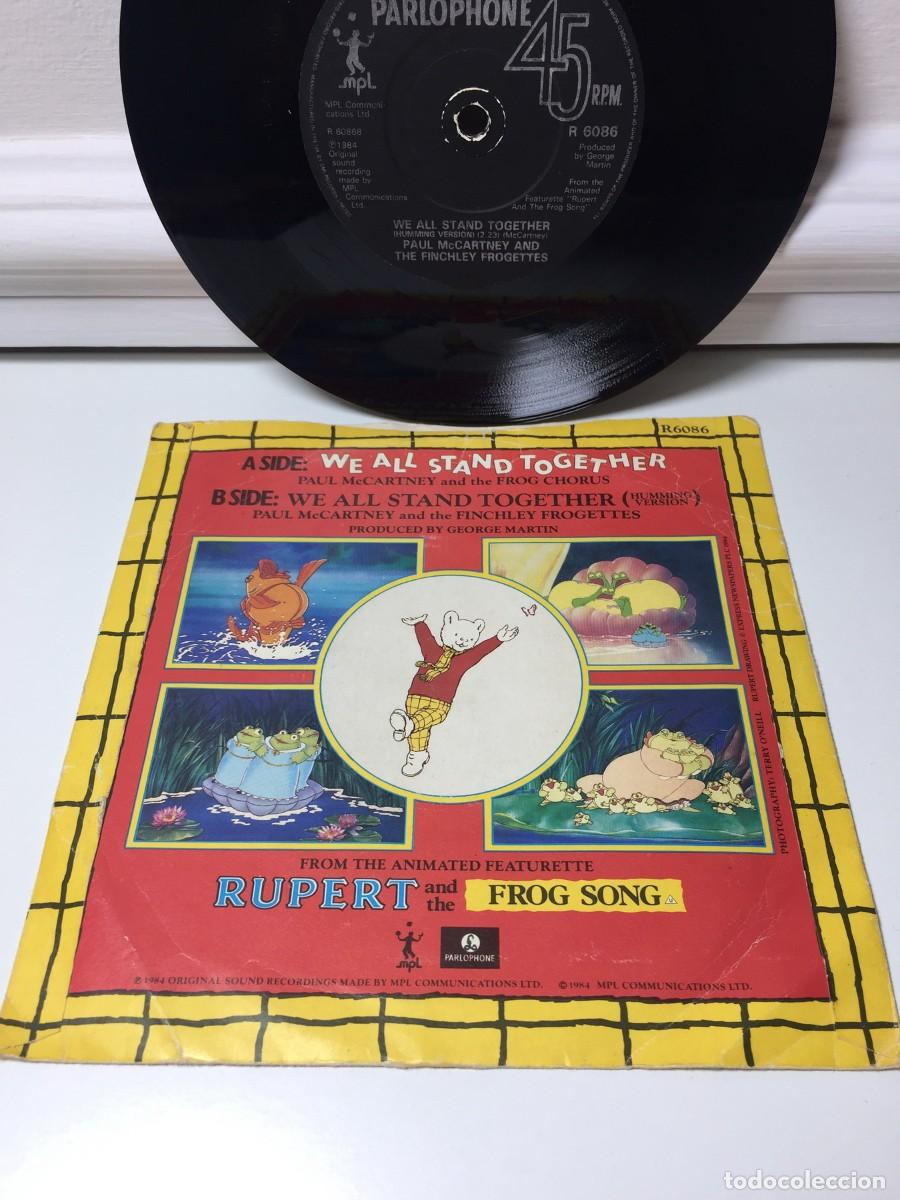 Discos de vinilo: Single Paul Mccartney & the Frog Chorus 1984 - Foto 3