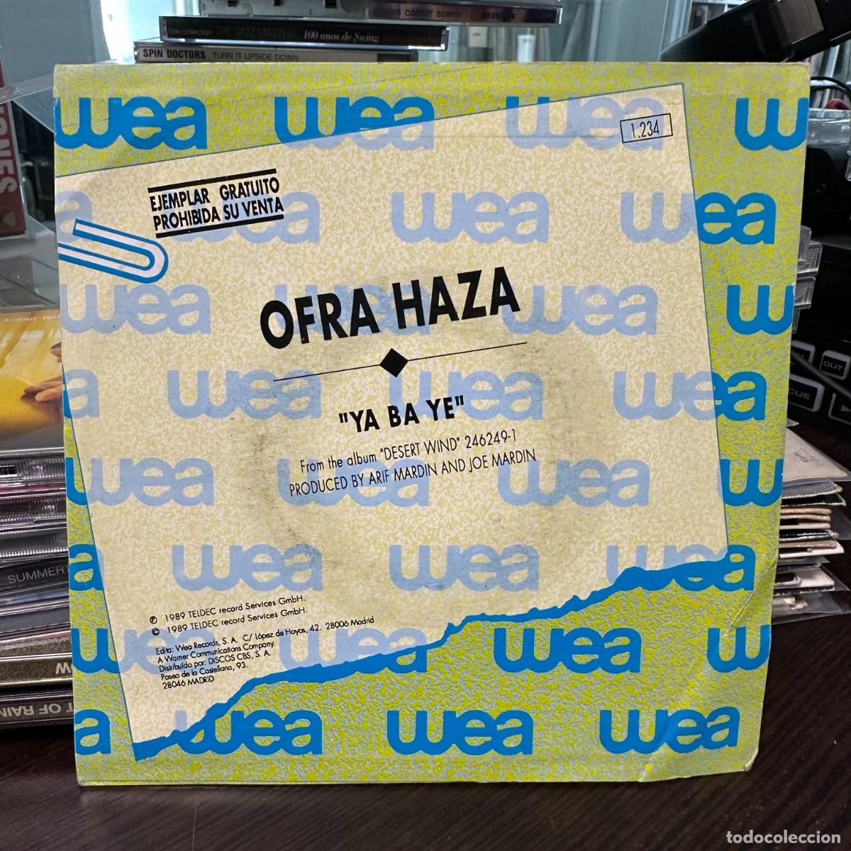 Discos de vinilo: Ofra Haza - Ya Ba Ye (7&rdquo;, Single) - Foto 2