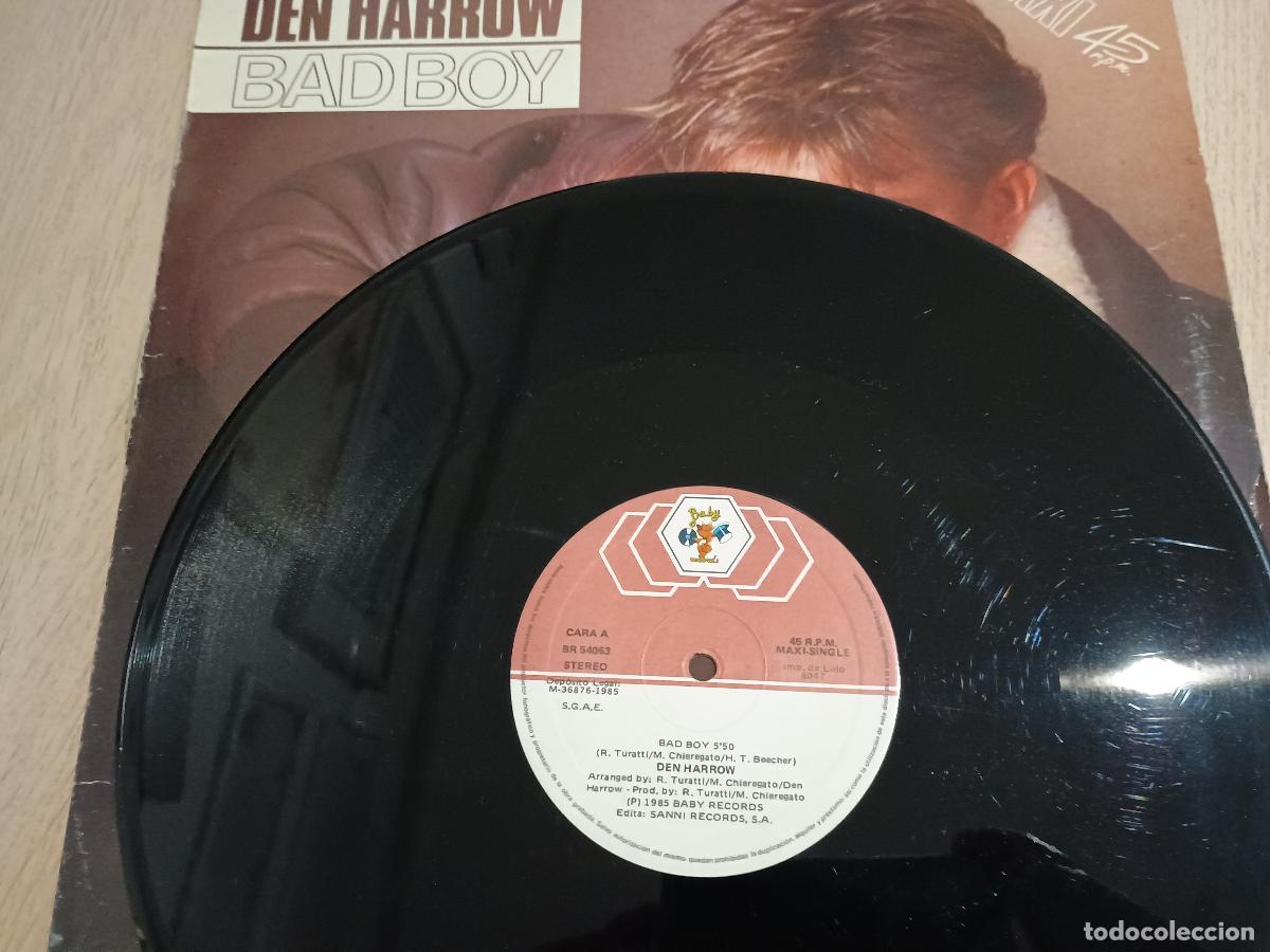 Discos de vinilo: Den Harrow &ndash; Bad Boy 1985 - Foto 2