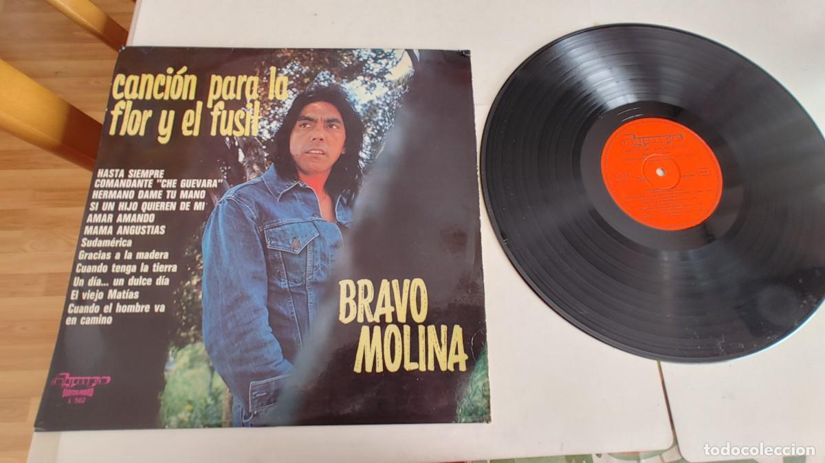 Vinyl records: BRAVO MOLINA-LP CANCION PARA LA FLOR Y EL FUSIL
