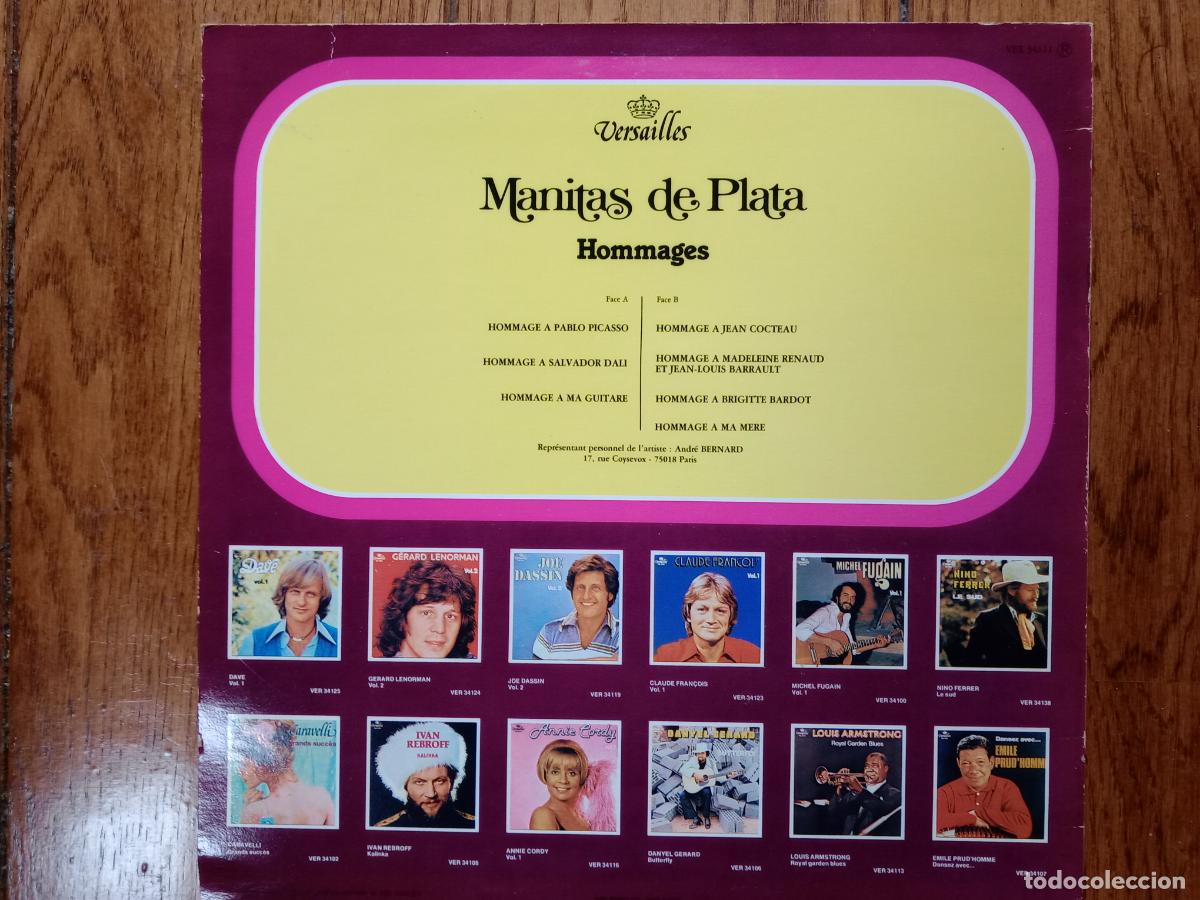Discos de vinilo: Manitas de Plata - hommages - Foto 2