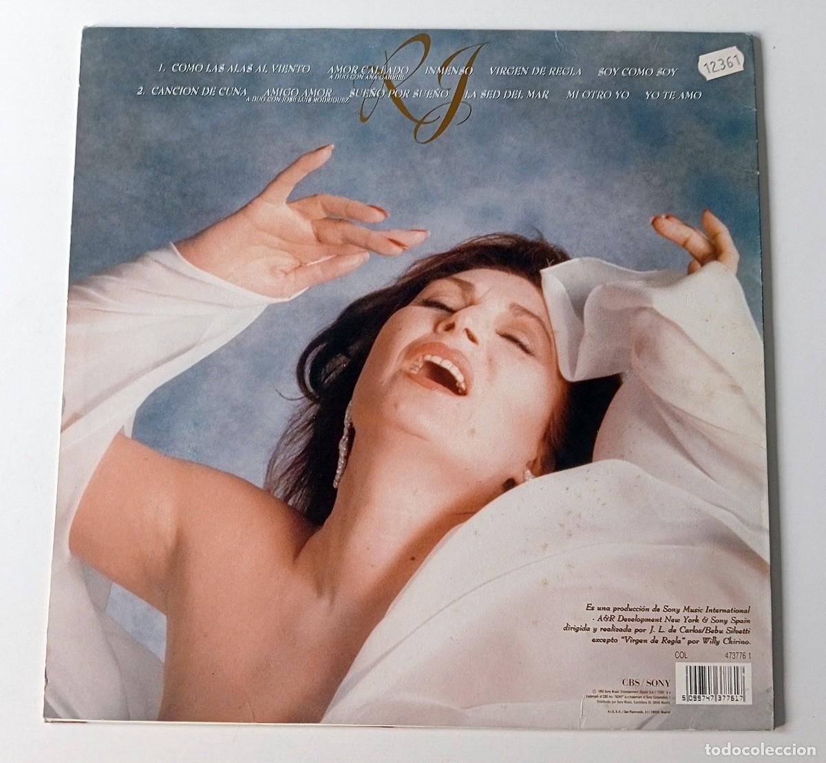 Discos de vinilo: LP ROCIO JURADO - COMO LAS ALAS AL VIENTO - Foto 3