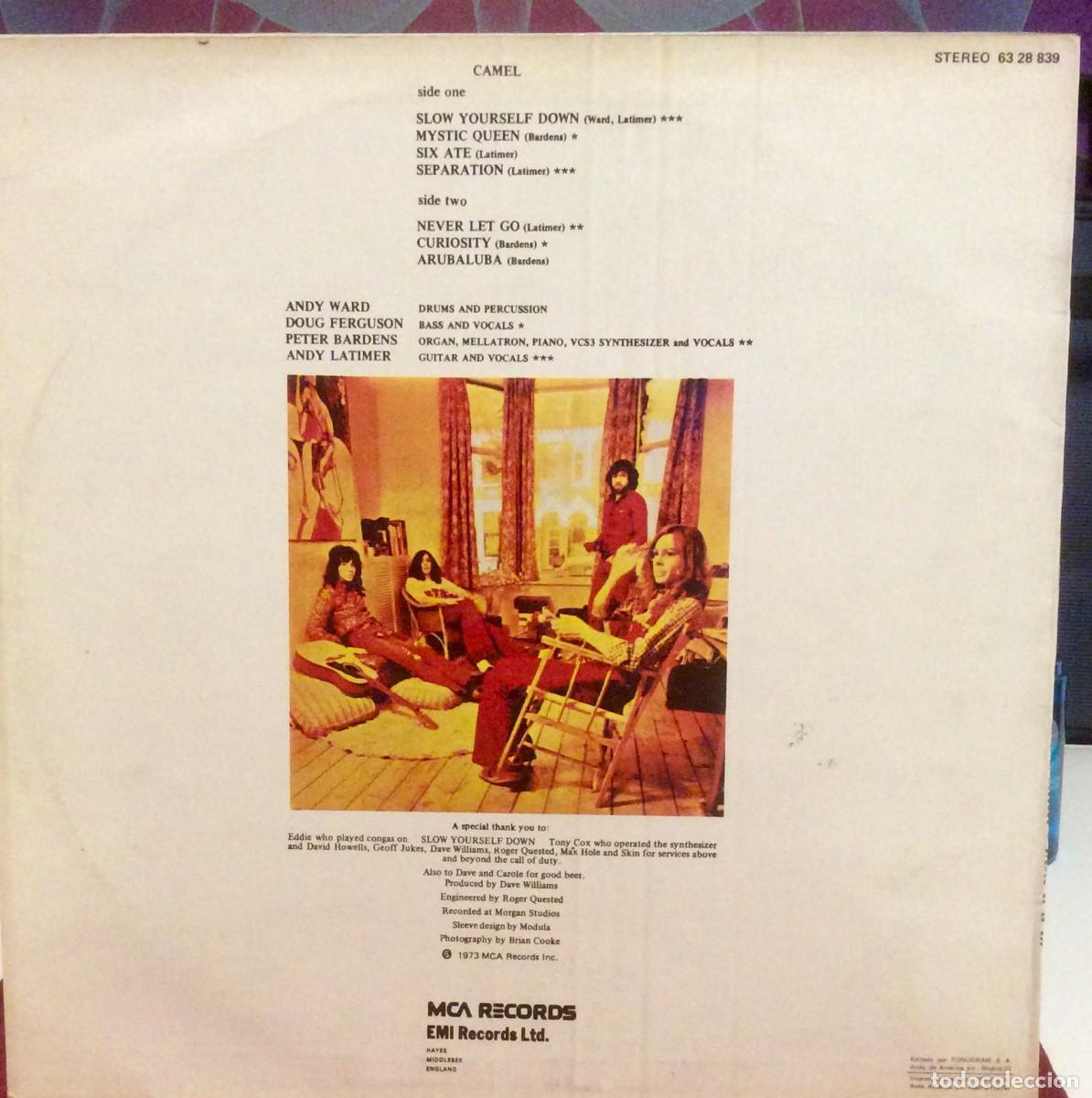 Discos de vinilo: CAMEL - Espa&ntilde;a 1978 (IMPECABLE) - Foto 3