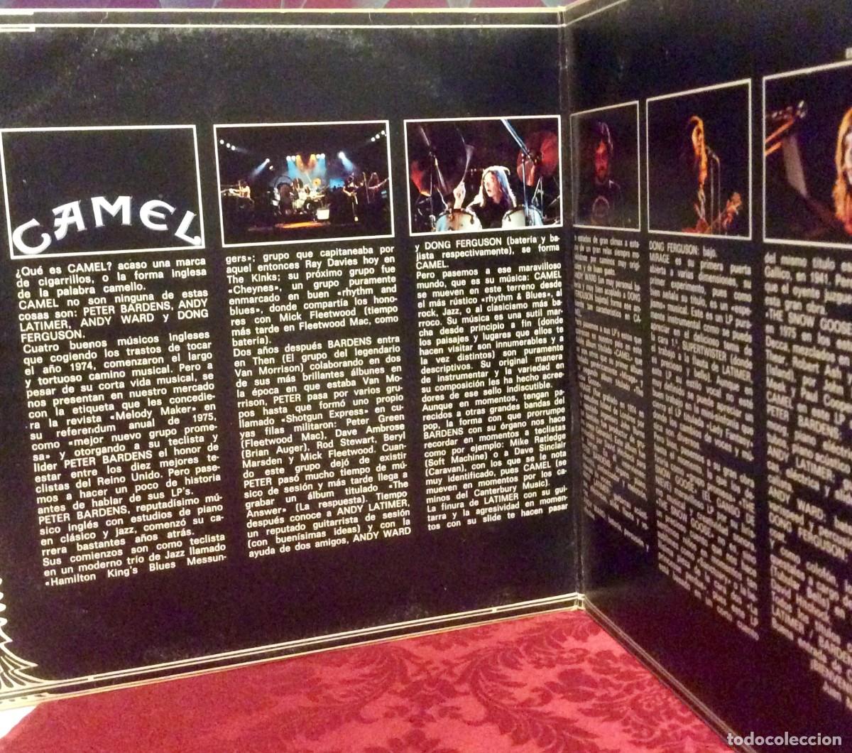 Discos de vinilo: CAMEL - Espa&ntilde;a 1977(vg++). 2Lp. Gatefol - Foto 4