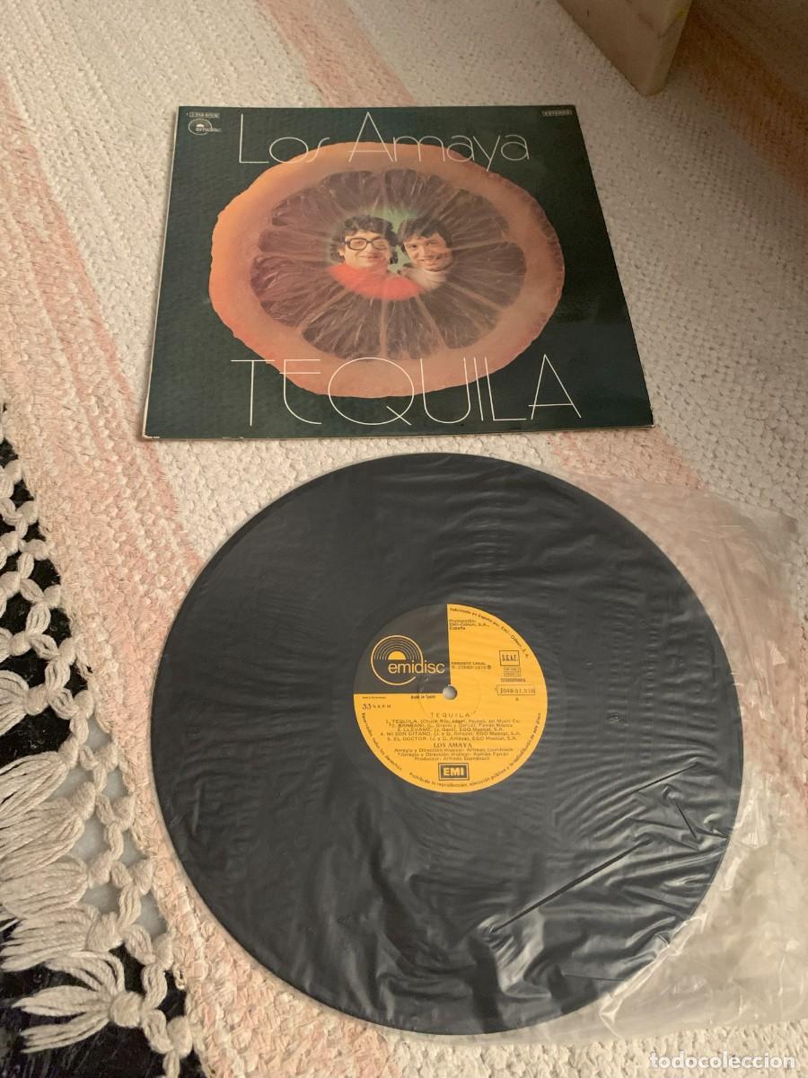 Discos de vinilo: Los Amaya - Tequila - disco vinilo - Foto 1