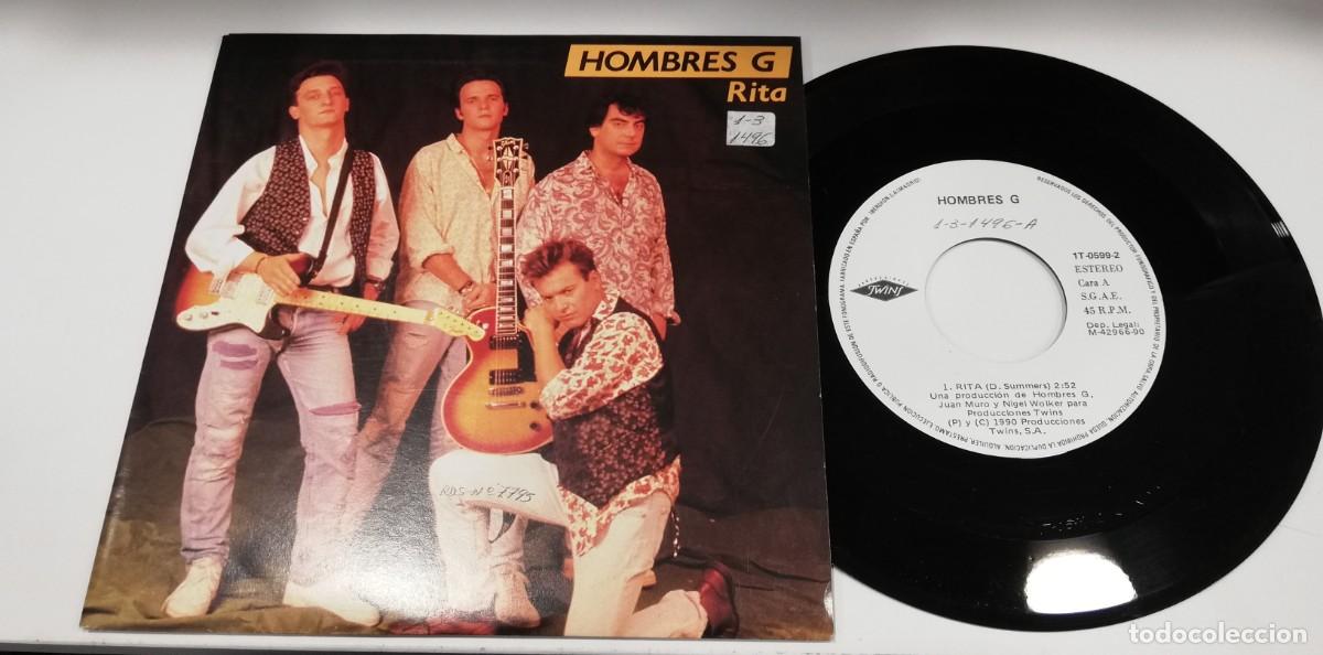 Discos de vinilo: SCO19-Hombres G - Rita (7&rdquo;, Single) - Foto 1