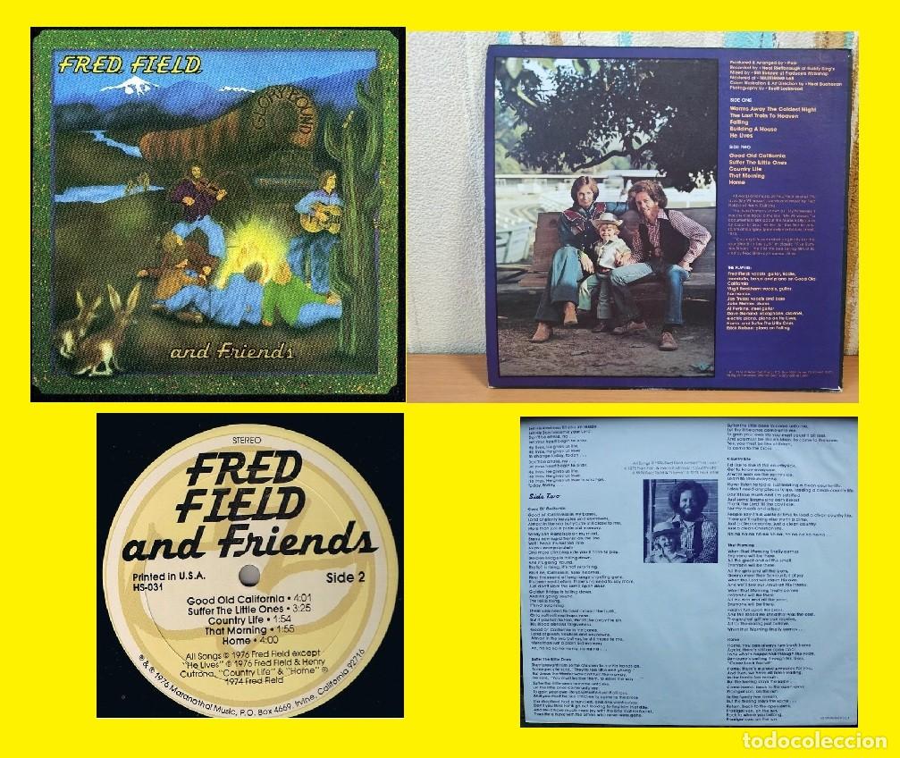 Vinyl-Schallplatten: Fred Field And Friends 1976, AL PERKINS,GREAT COUNTRY ROCK. org edit usa + inserto, impecable
