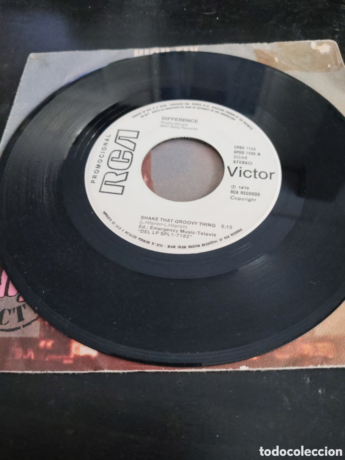 Discos de vinilo: Difference&nbsp;&ndash;&nbsp;High Fly Vinilo 7&rdquo; promo 1979 Espa&ntilde;a - Foto 4