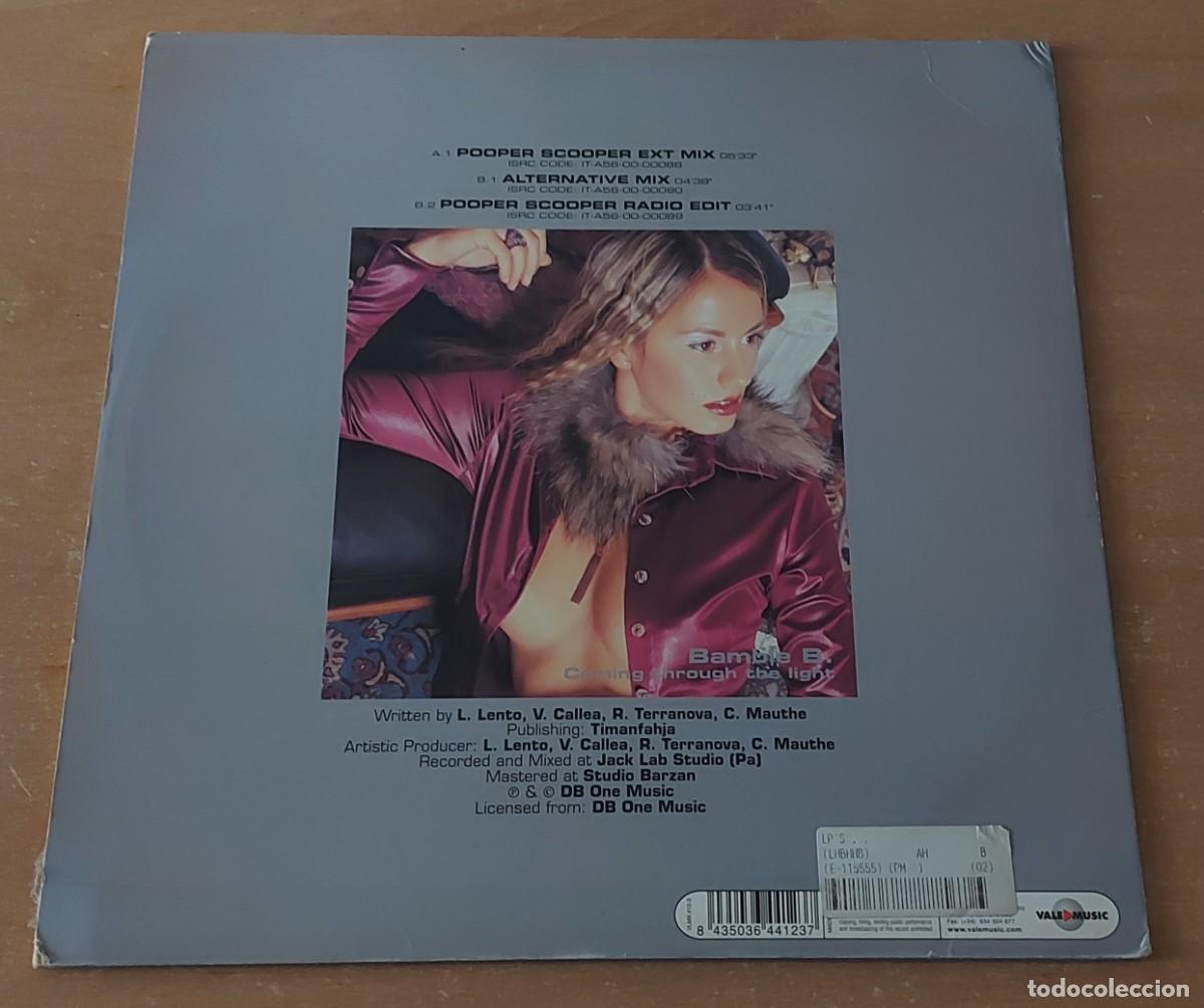 Discos de vinilo: LP MAXI BAMBLE B COMING THROUGH THE LIGHT a&ntilde;o 2001 - Foto 2