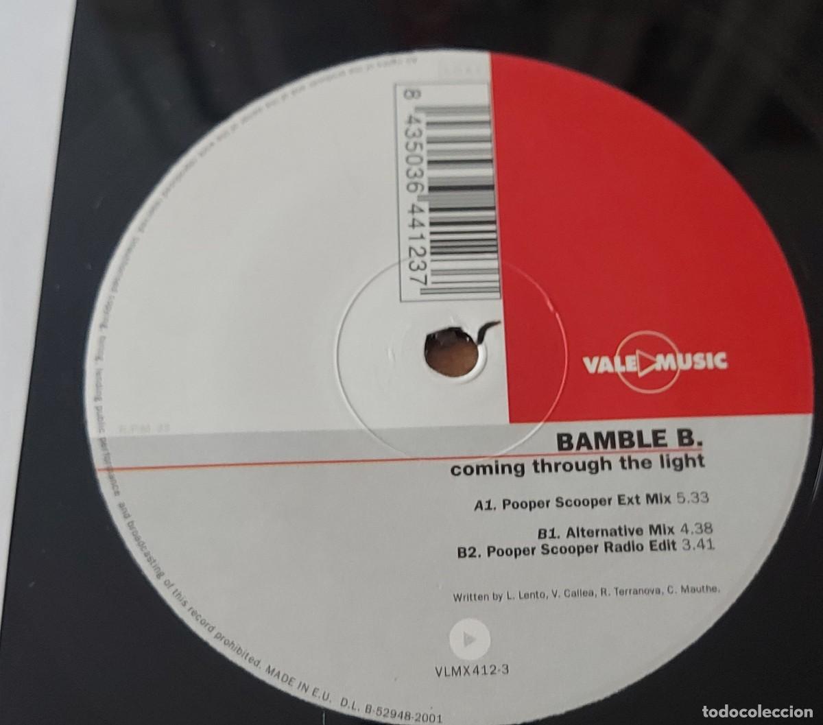 Discos de vinilo: LP MAXI BAMBLE B COMING THROUGH THE LIGHT a&ntilde;o 2001 - Foto 3