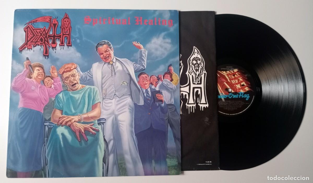 Discos de vinilo: LP DEATH - SPIRITUAL HEALING - Foto 3