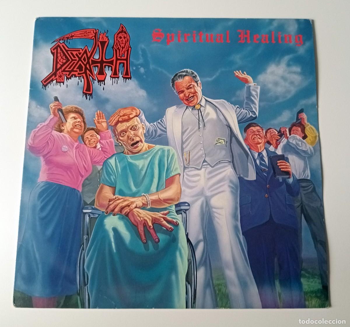 Discos de vinilo: LP DEATH - SPIRITUAL HEALING - Foto 1