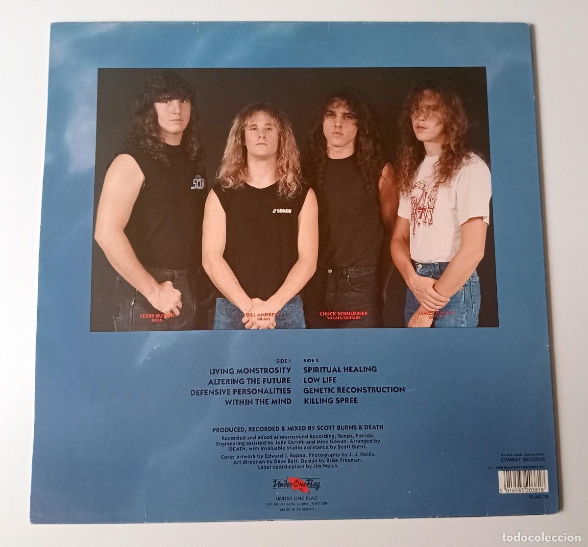 Discos de vinilo: LP DEATH - SPIRITUAL HEALING - Foto 2
