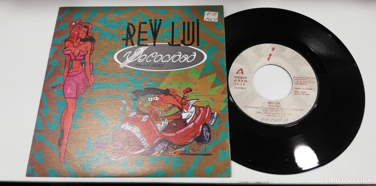 Discos de vinilo: SCO19-Rey Lui - Velocidad (7&rdquo;, Single) - Foto 1