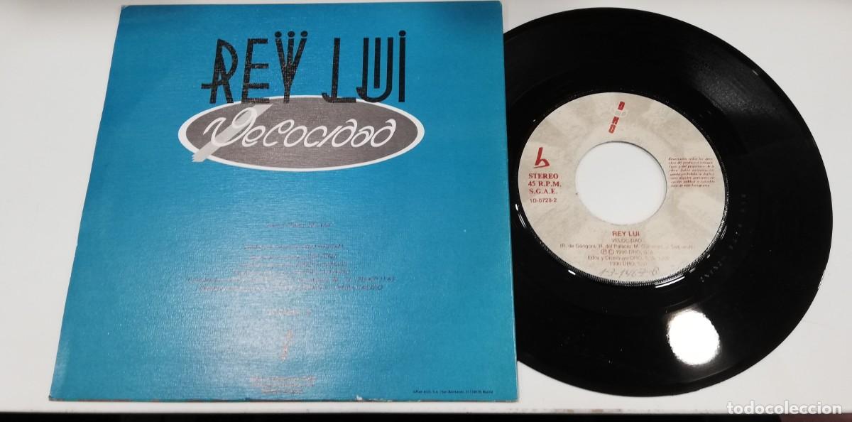 Discos de vinilo: SCO19-Rey Lui - Velocidad (7&rdquo;, Single) - Foto 2